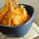 Chips di zucca al forno </br>Did you hear the crunch?